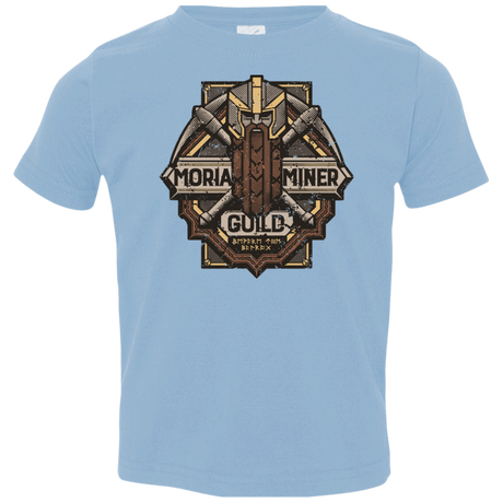 T-Shirts Light Blue / 2T Moria Miner Guild Toddler Premium T-Shirt