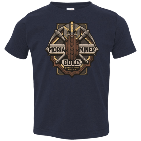 T-Shirts Navy / 2T Moria Miner Guild Toddler Premium T-Shirt