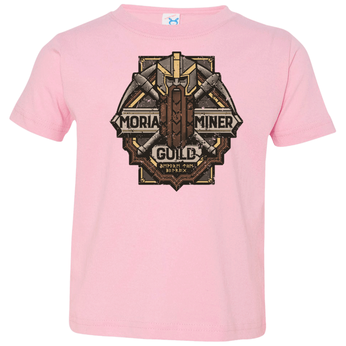 T-Shirts Pink / 2T Moria Miner Guild Toddler Premium T-Shirt