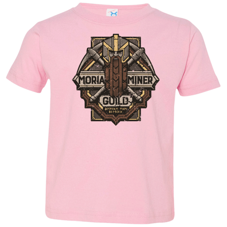 T-Shirts Pink / 2T Moria Miner Guild Toddler Premium T-Shirt