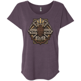 T-Shirts Vintage Purple / X-Small Moria Miner Guild Triblend Dolman Sleeve