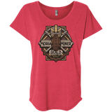 T-Shirts Vintage Red / X-Small Moria Miner Guild Triblend Dolman Sleeve