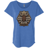 T-Shirts Vintage Royal / X-Small Moria Miner Guild Triblend Dolman Sleeve
