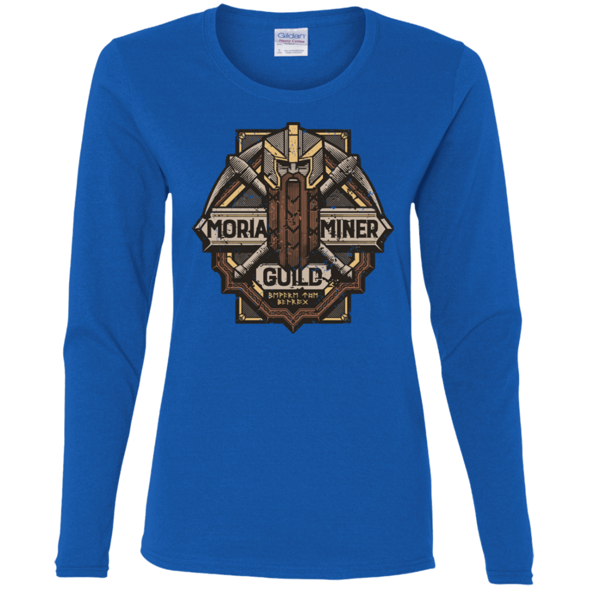 T-Shirts Royal / S Moria Miner Guild Women's Long Sleeve T-Shirt