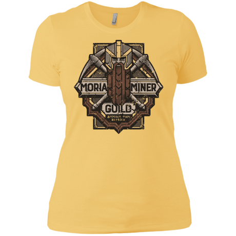T-Shirts Banana Cream/ / X-Small Moria Miner Guild Women's Premium T-Shirt