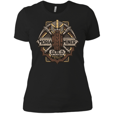 T-Shirts Black / X-Small Moria Miner Guild Women's Premium T-Shirt