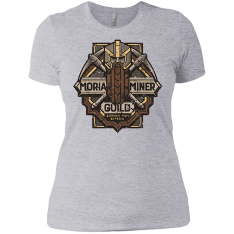 T-Shirts Heather Grey / X-Small Moria Miner Guild Women's Premium T-Shirt