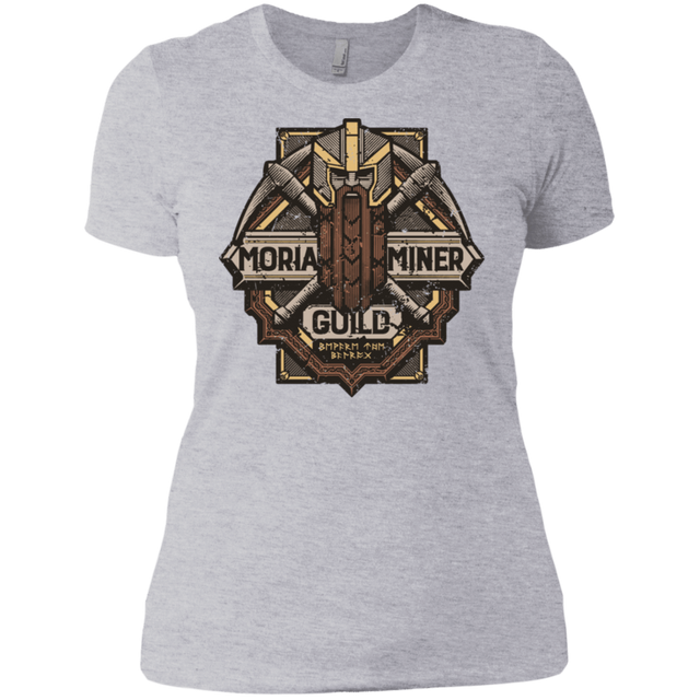 T-Shirts Heather Grey / X-Small Moria Miner Guild Women's Premium T-Shirt