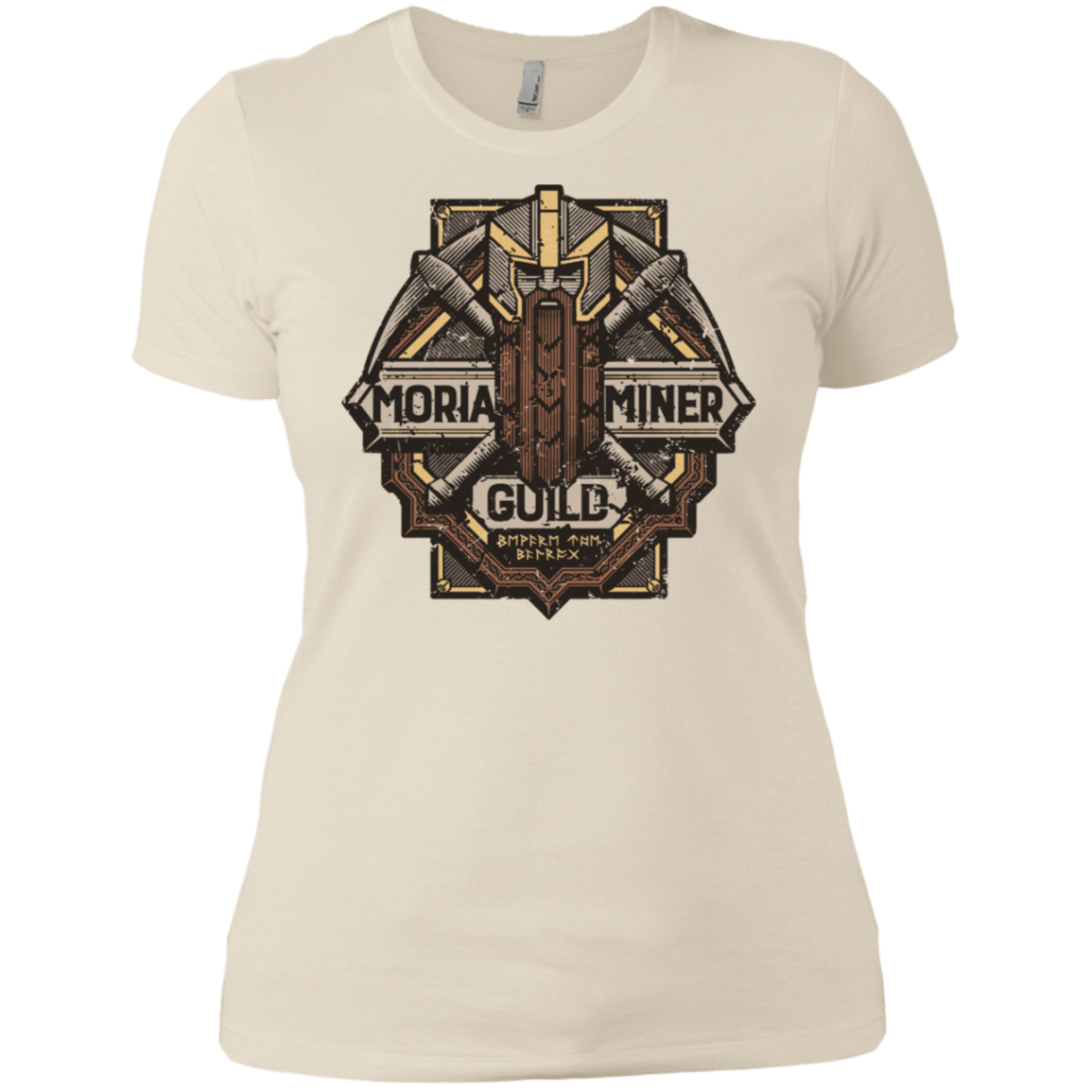 T-Shirts Ivory/ / X-Small Moria Miner Guild Women's Premium T-Shirt