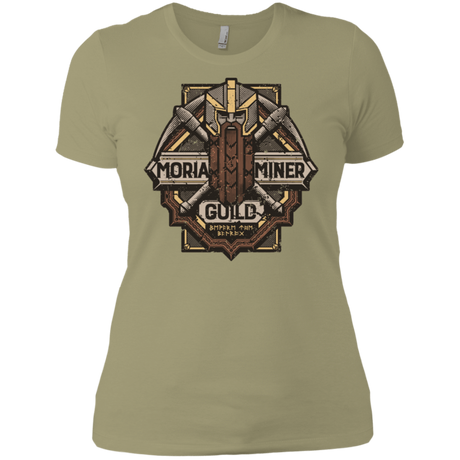 T-Shirts Light Olive / X-Small Moria Miner Guild Women's Premium T-Shirt