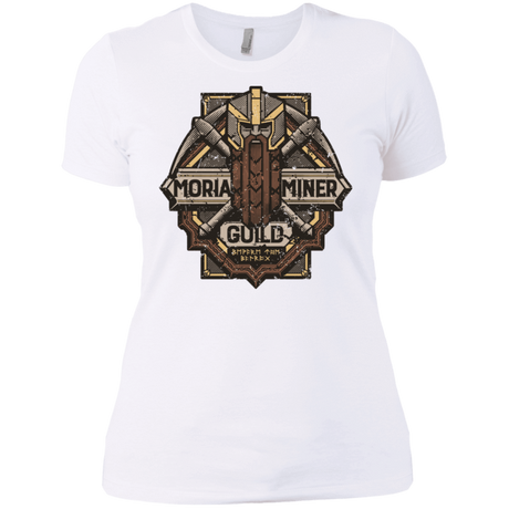 T-Shirts White / X-Small Moria Miner Guild Women's Premium T-Shirt