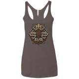 T-Shirts Macchiato / X-Small Moria Miner Guild Women's Triblend Racerback Tank