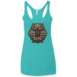 T-Shirts Tahiti Blue / X-Small Moria Miner Guild Women's Triblend Racerback Tank