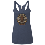 T-Shirts Vintage Navy / X-Small Moria Miner Guild Women's Triblend Racerback Tank