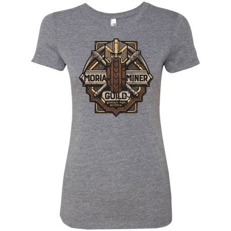 T-Shirts Premium Heather / S Moria Miner Guild Women's Triblend T-Shirt