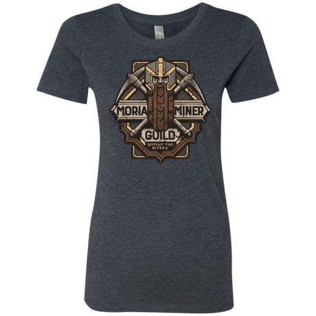 T-Shirts Vintage Navy / S Moria Miner Guild Women's Triblend T-Shirt