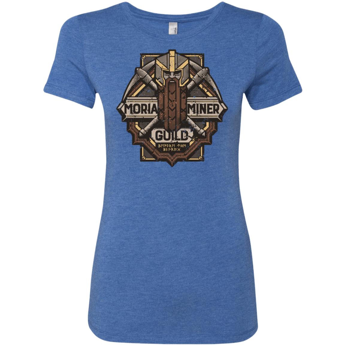 T-Shirts Vintage Royal / S Moria Miner Guild Women's Triblend T-Shirt