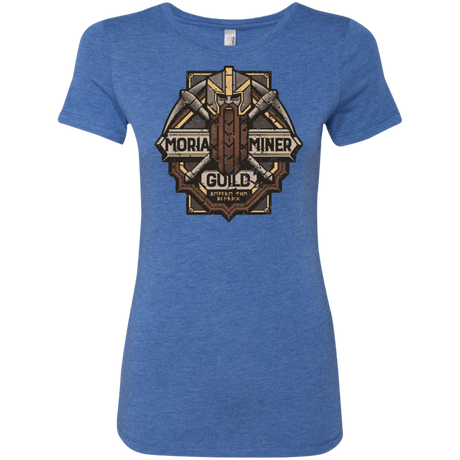 T-Shirts Vintage Royal / S Moria Miner Guild Women's Triblend T-Shirt