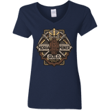 T-Shirts Navy / S Moria Miner Guild Women's V-Neck T-Shirt