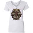 T-Shirts White / S Moria Miner Guild Women's V-Neck T-Shirt