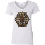 T-Shirts White / S Moria Miner Guild Women's V-Neck T-Shirt