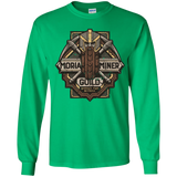 T-Shirts Irish Green / YS Moria Miner Guild Youth Long Sleeve T-Shirt