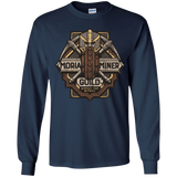 T-Shirts Navy / YS Moria Miner Guild Youth Long Sleeve T-Shirt
