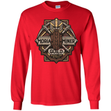 T-Shirts Red / YS Moria Miner Guild Youth Long Sleeve T-Shirt
