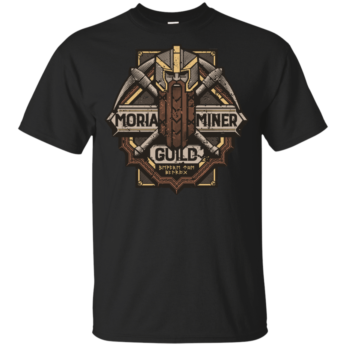T-Shirts Black / YXS Moria Miner Guild Youth T-Shirt