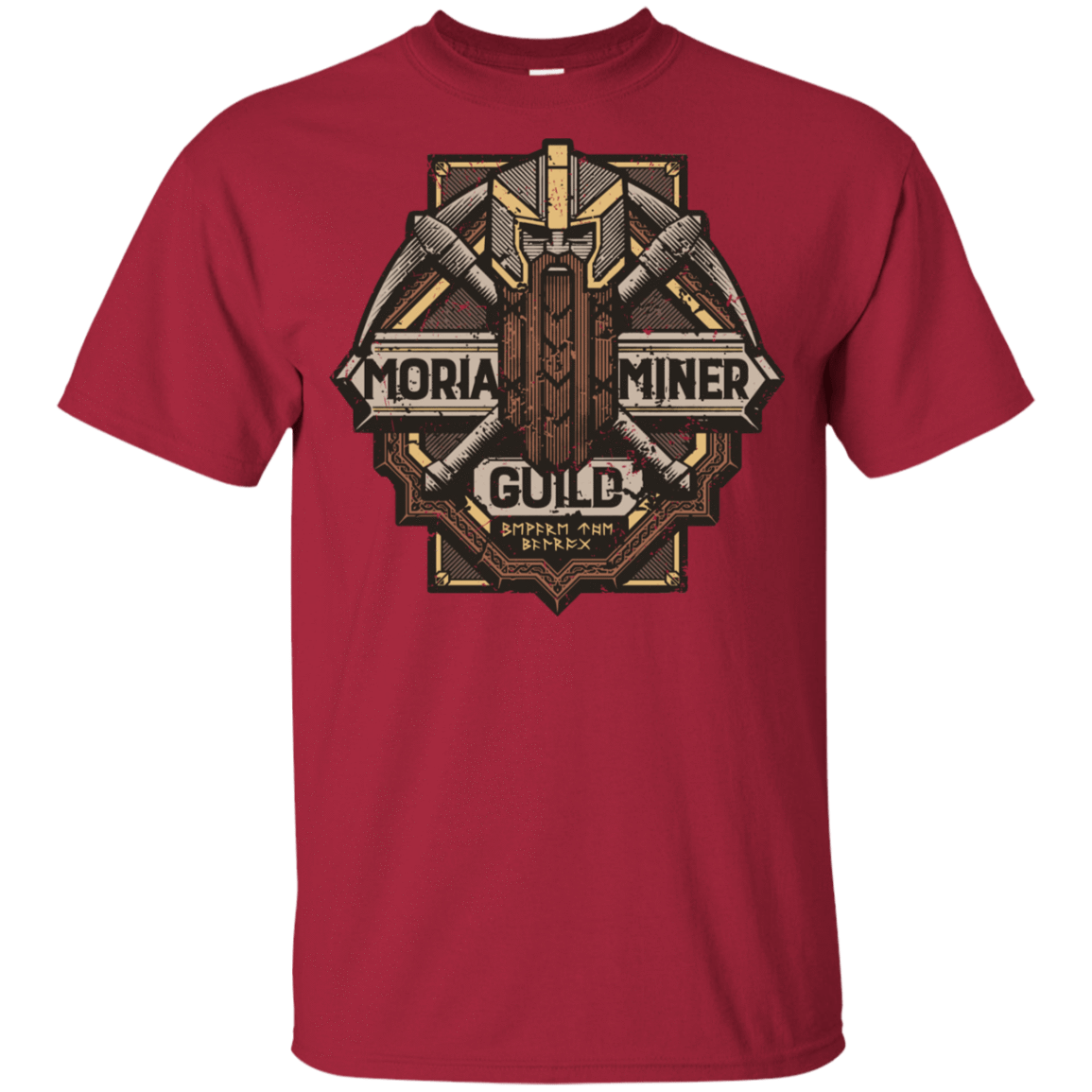 T-Shirts Cardinal / YXS Moria Miner Guild Youth T-Shirt