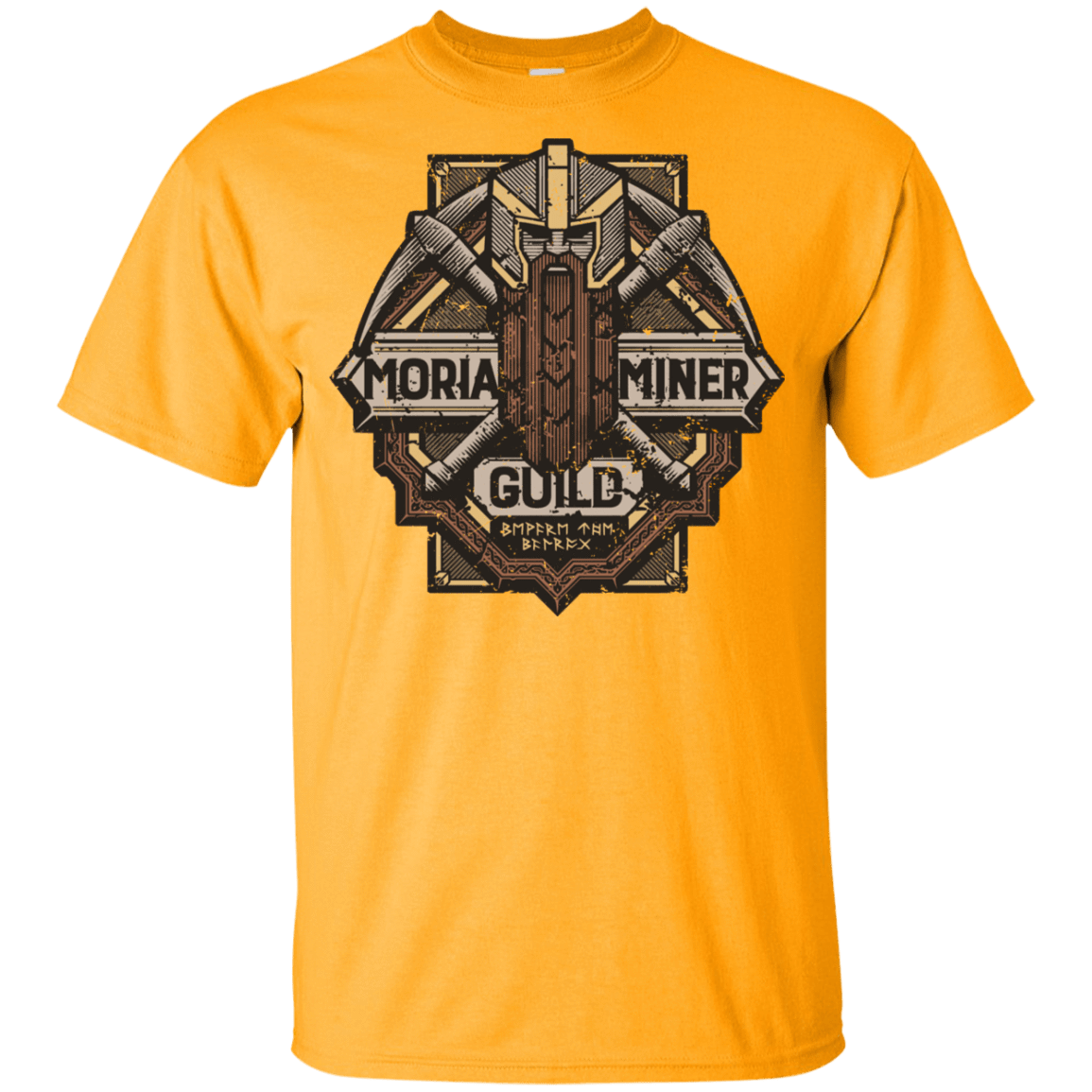 T-Shirts Gold / YXS Moria Miner Guild Youth T-Shirt