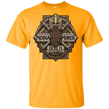 T-Shirts Gold / YXS Moria Miner Guild Youth T-Shirt