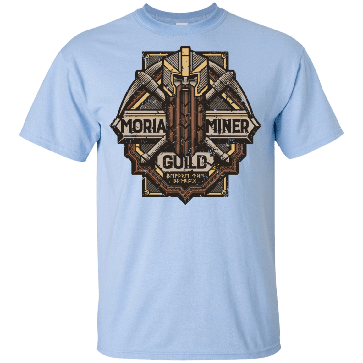 T-Shirts Light Blue / YXS Moria Miner Guild Youth T-Shirt