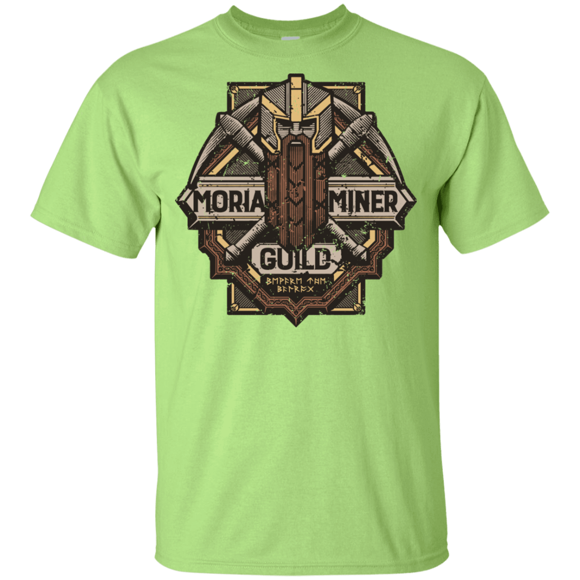 T-Shirts Mint Green / YXS Moria Miner Guild Youth T-Shirt
