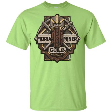 T-Shirts Mint Green / YXS Moria Miner Guild Youth T-Shirt