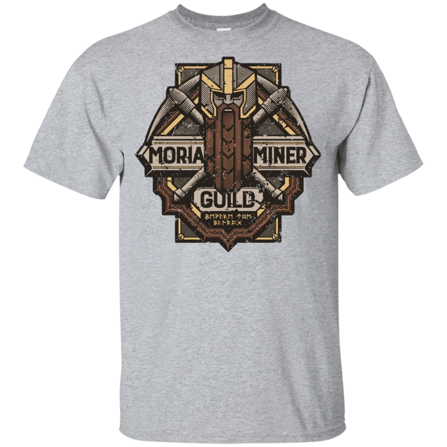 T-Shirts Sport Grey / YXS Moria Miner Guild Youth T-Shirt