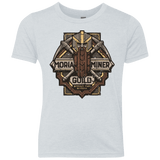 T-Shirts Heather White / YXS Moria Miner Guild Youth Triblend T-Shirt