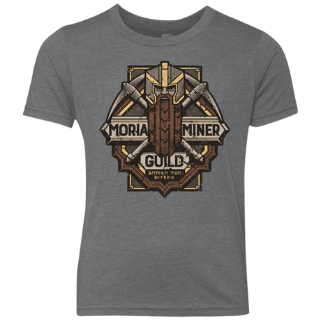 T-Shirts Premium Heather / YXS Moria Miner Guild Youth Triblend T-Shirt