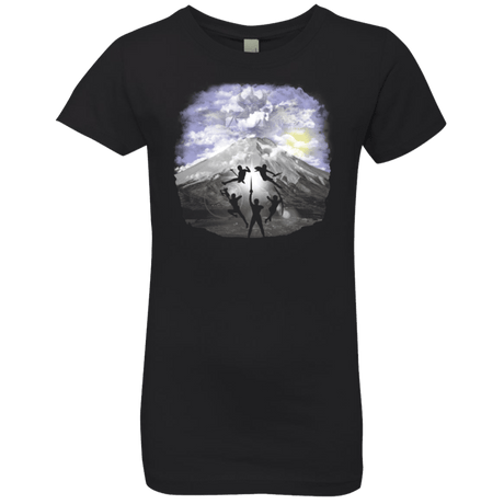 T-Shirts Black / YXS Morphin' and Fightin' Girls Premium T-Shirt