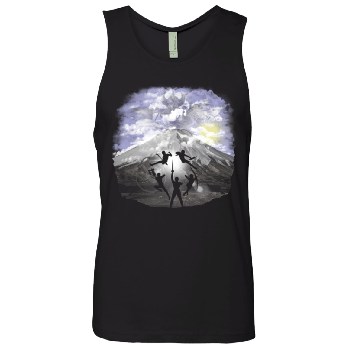 T-Shirts Black / Small Morphin' and Fightin' Men's Premium Tank Top