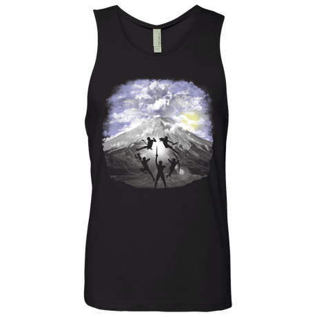 T-Shirts Black / Small Morphin' and Fightin' Men's Premium Tank Top