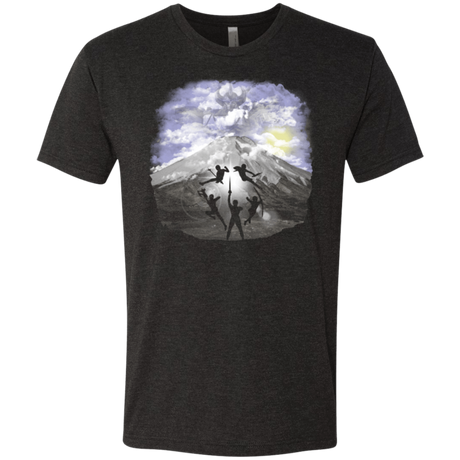 T-Shirts Vintage Black / Small Morphin' and Fightin' Men's Triblend T-Shirt