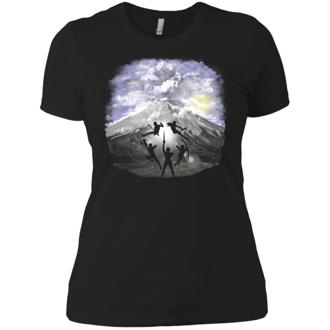 T-Shirts Black / X-Small Morphin' and Fightin' Women's Premium T-Shirt