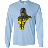 T-Shirts Light Blue / S Mortal Fire Men's Long Sleeve T-Shirt