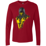 T-Shirts Cardinal / S Mortal Fire Men's Premium Long Sleeve