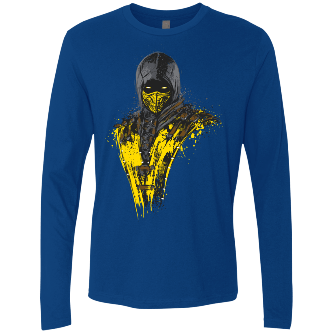 T-Shirts Royal / S Mortal Fire Men's Premium Long Sleeve