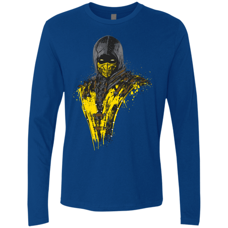 T-Shirts Royal / S Mortal Fire Men's Premium Long Sleeve