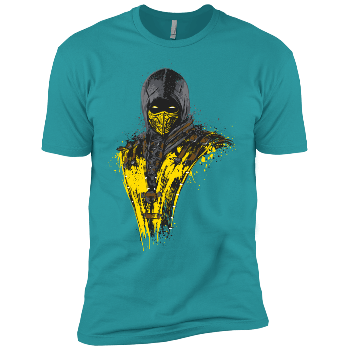 T-Shirts Tahiti Blue / X-Small Mortal Fire Men's Premium T-Shirt