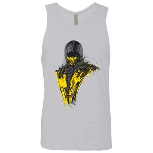 T-Shirts Heather Grey / S Mortal Fire Men's Premium Tank Top