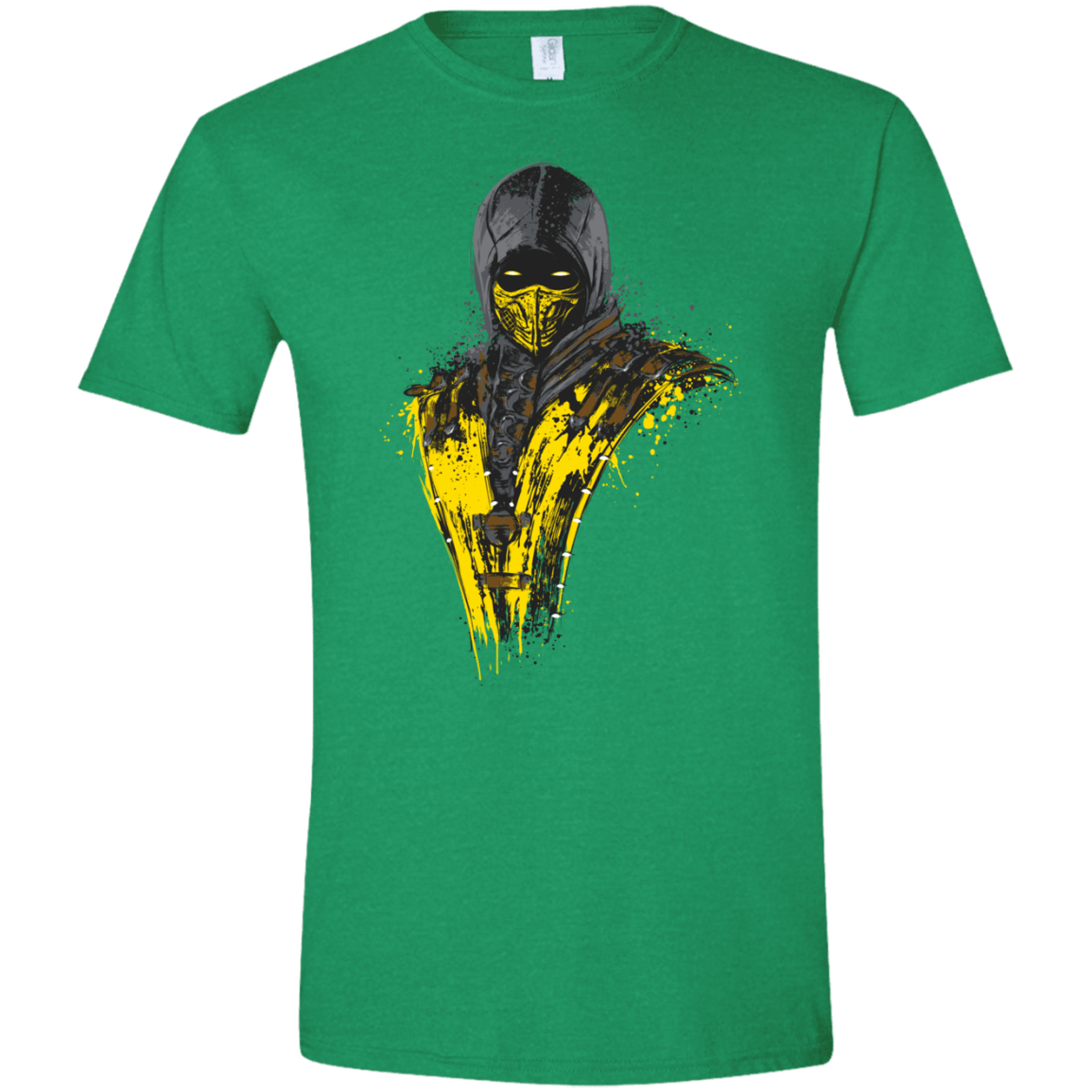 T-Shirts Heather Irish Green / S Mortal Fire Men's Semi-Fitted Softstyle